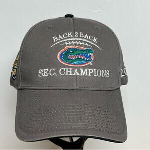 The Game University of Florida Gators Cap Adult Adjustable 2009 SEC Champion Hat